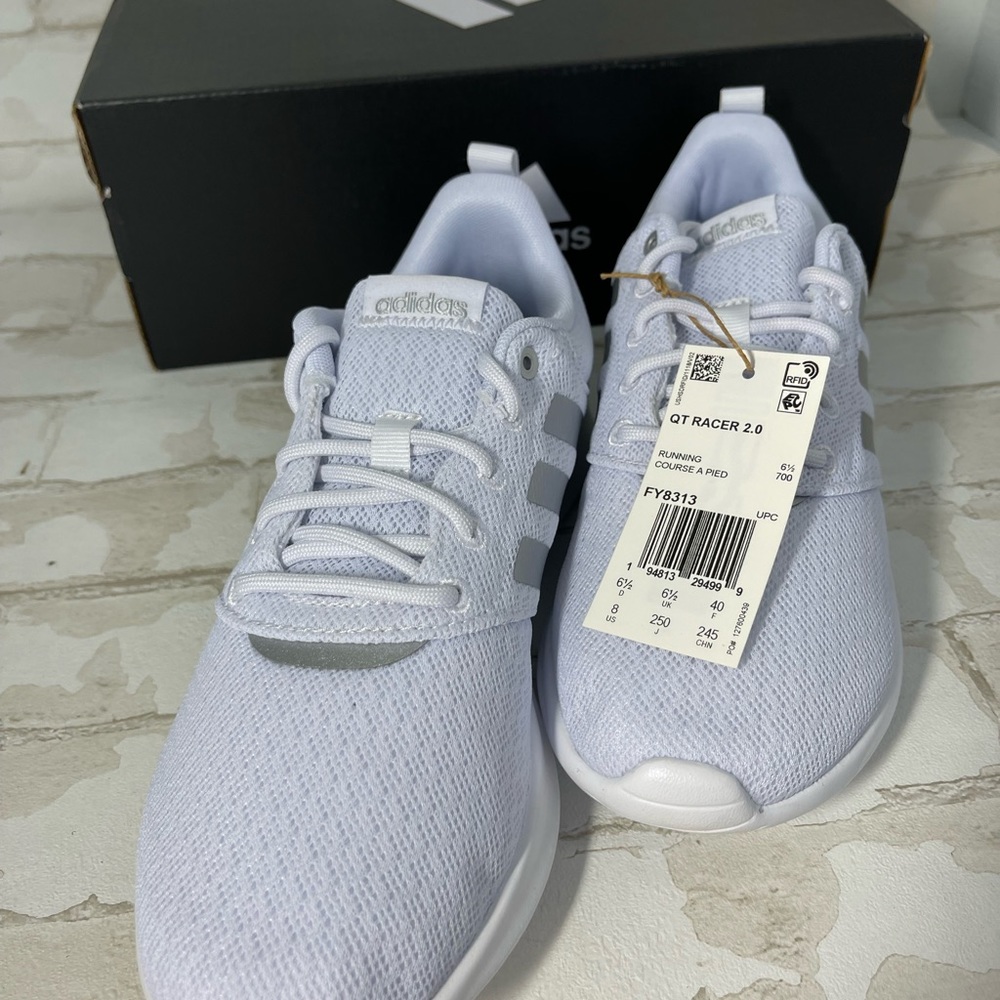 Adidas QT Racer 2.0 White - Picture 2 of 3